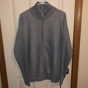 Canyon Creek Gray Zip Up Sweater
